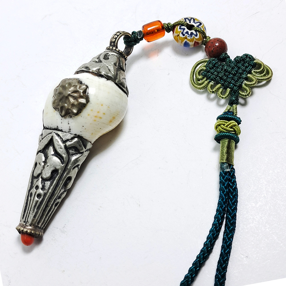 藏傳{法螺}辟邪掛飾【十方】127444