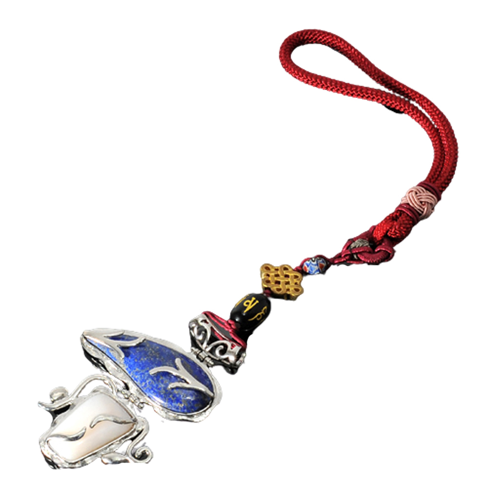 六字真言&吉祥結&青金石寶石掛飾【十方】128260