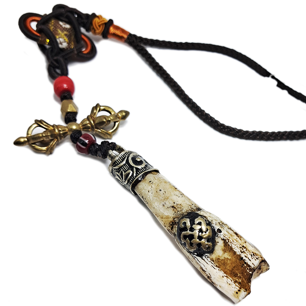 藏密金剛杵&獸牙辟邪掛飾【十方】127719