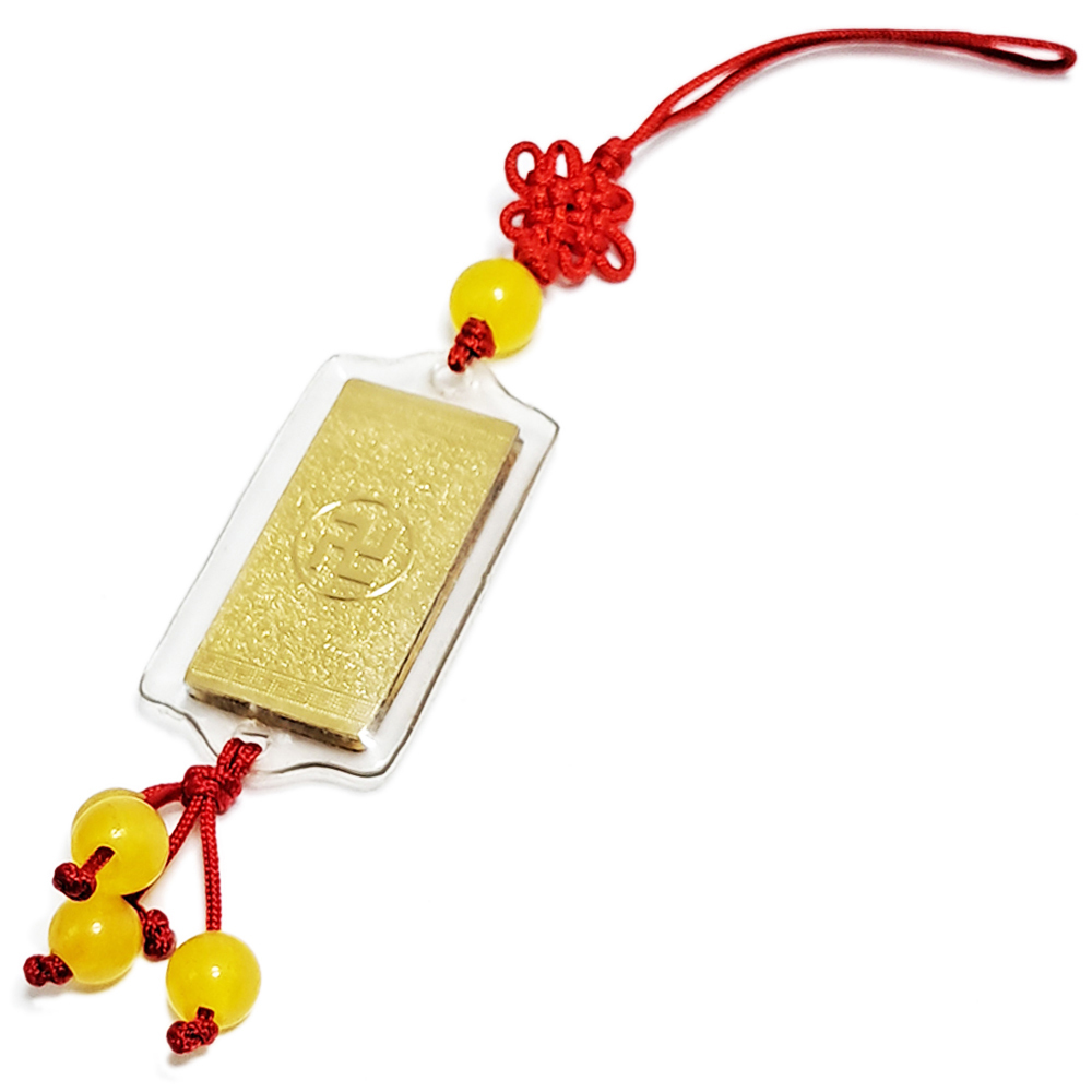 彌陀經(金)吊飾(2.5*1.3公分)【十方】128715