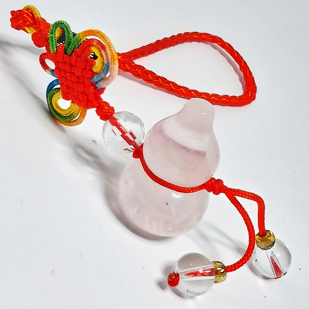 粉晶葫蘆掛飾【十方】128679