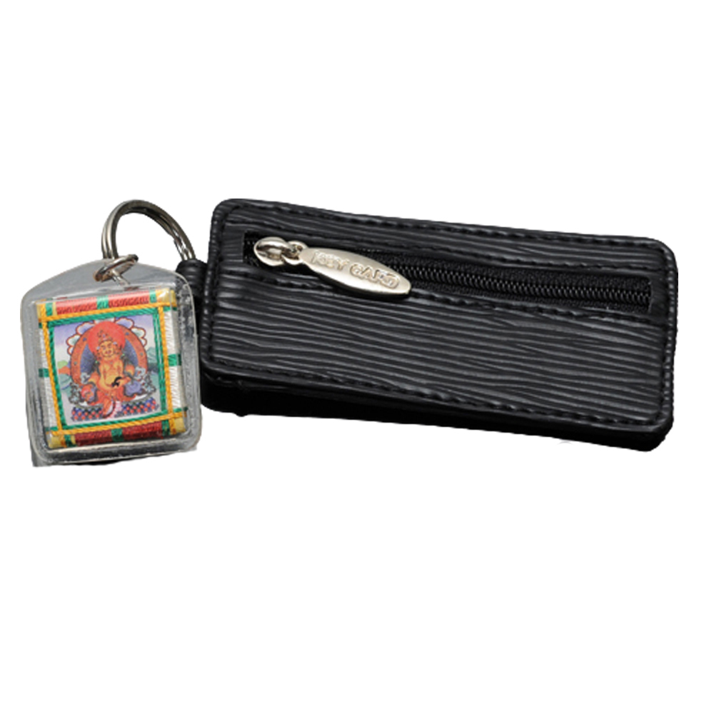 黃財神&皮飾鑰匙圈【十方】130301