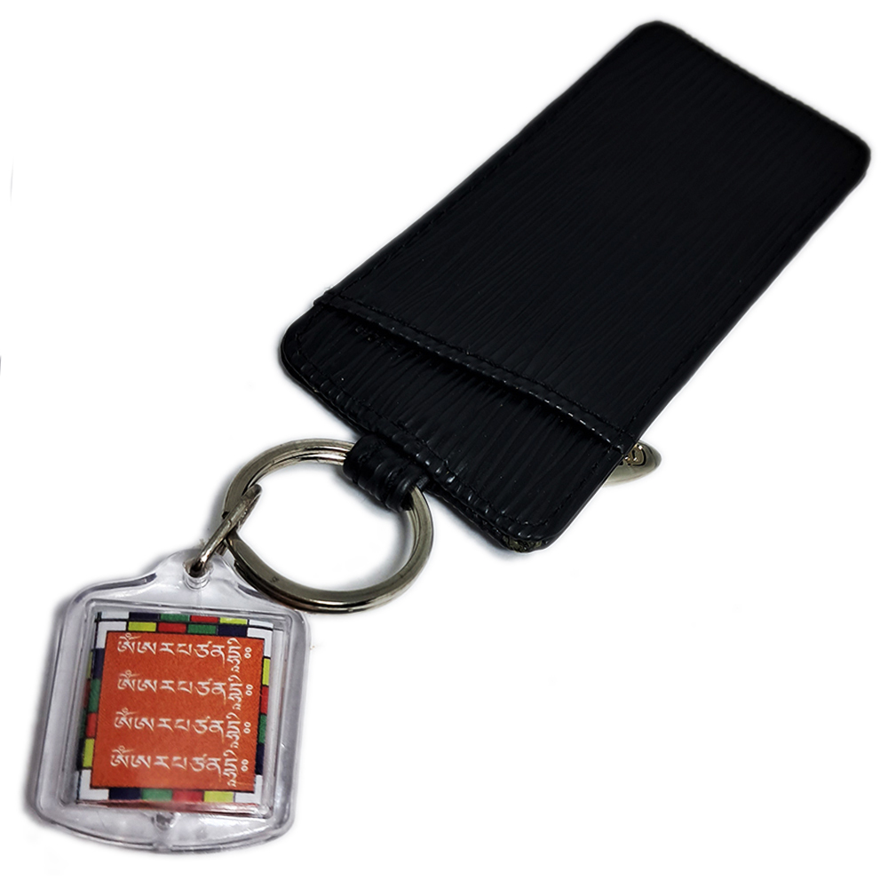 文殊菩薩&皮飾鑰匙圈【十方】130299