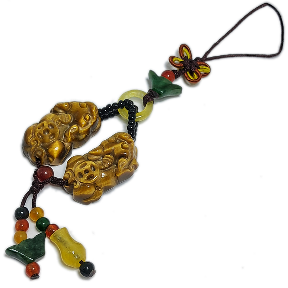 貔貅{金虎眼}旺財掛飾【十方】129478