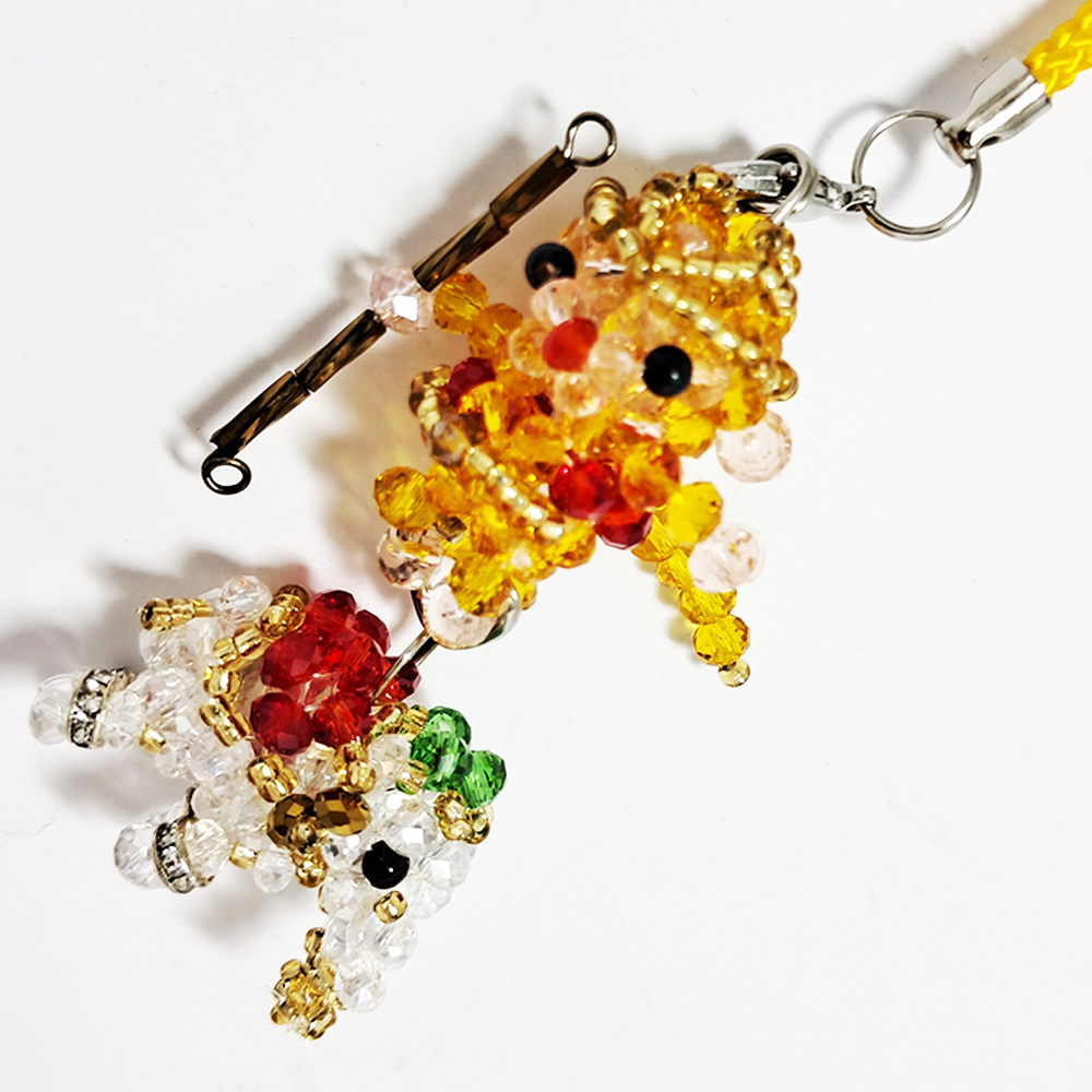 泰猴寶象{水晶}吊飾【十方】130296