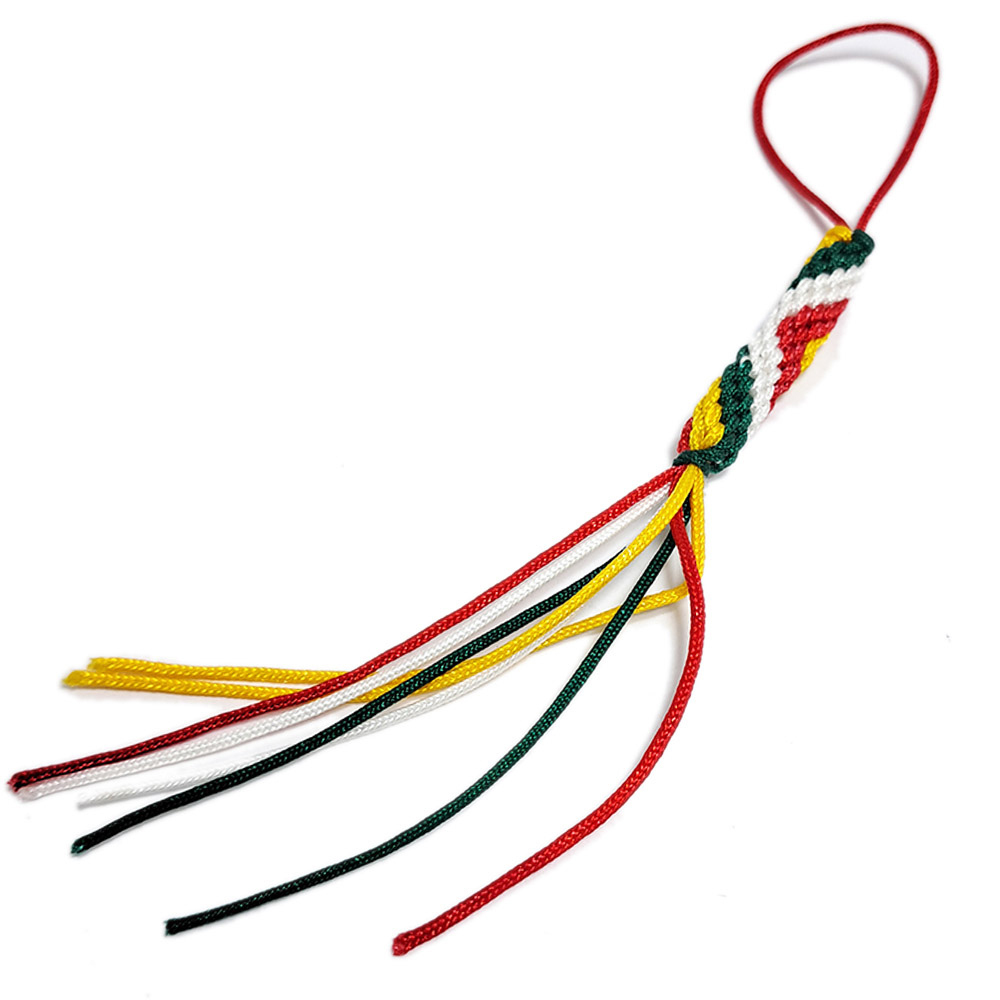 尼泊爾五色線金剛結吊飾【十方】132206