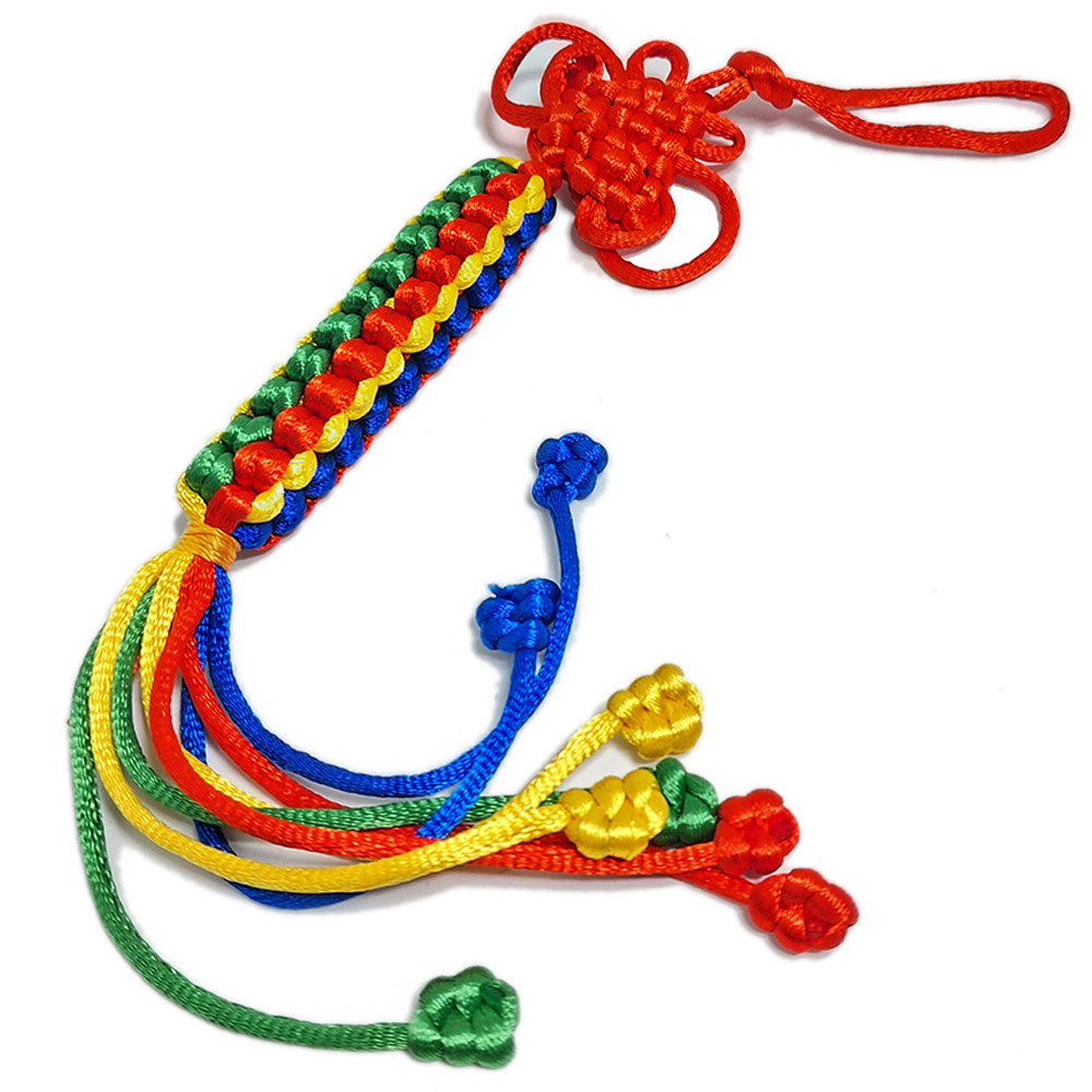 尼泊爾五色線金剛結吊飾【十方】132209