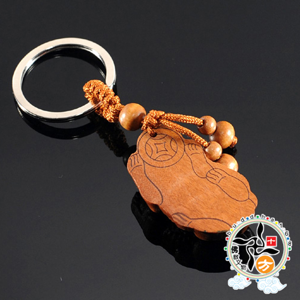 貔貅(棗木)鑰匙圈【十方】132724
