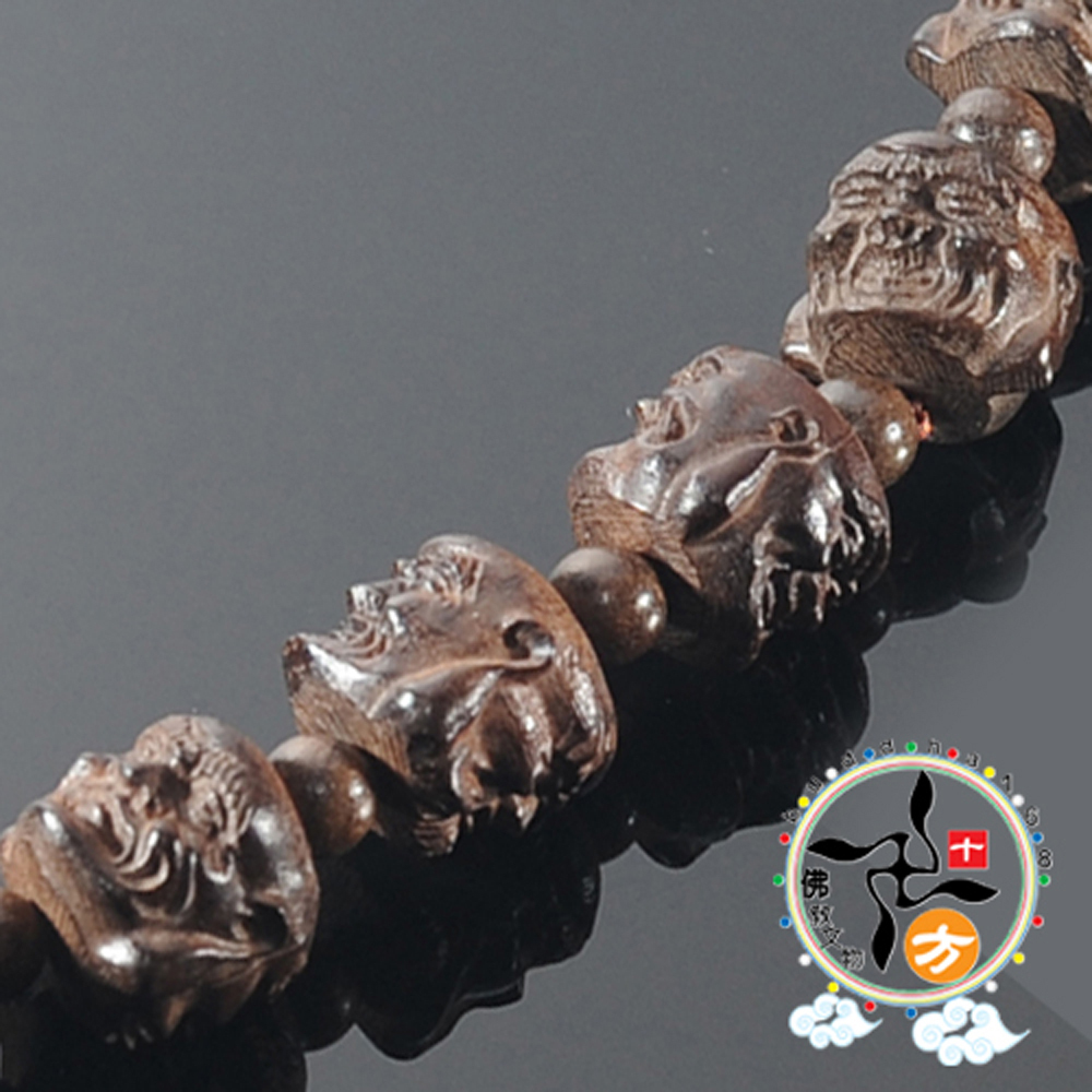 十八羅漢(土沉香)掛飾【十方】132880