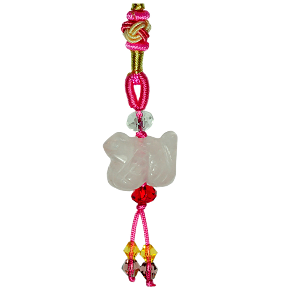 蛇(粉晶)吊飾【十方】133841