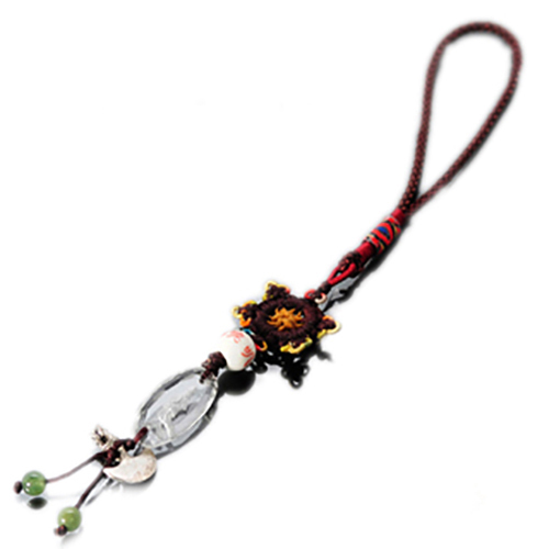  觀音(水晶)+月釜掛飾【十方】134159