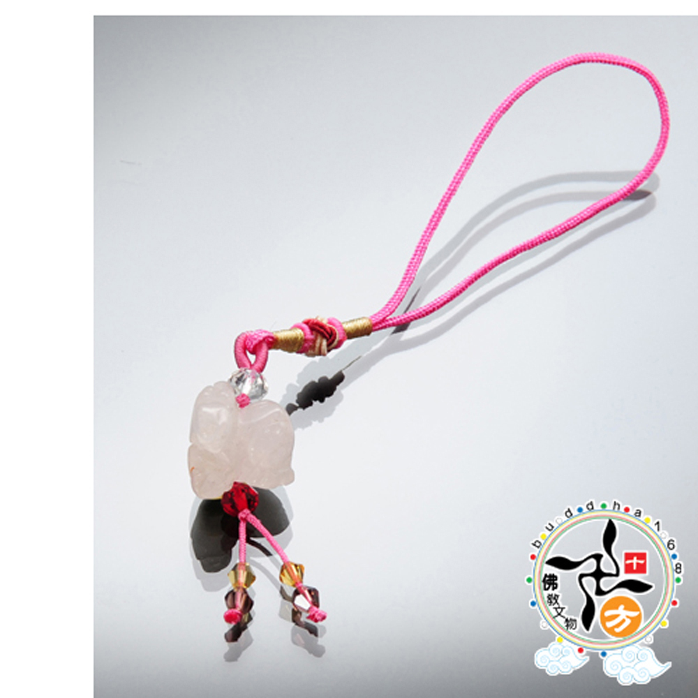 馬(粉晶)吊飾【十方】134117