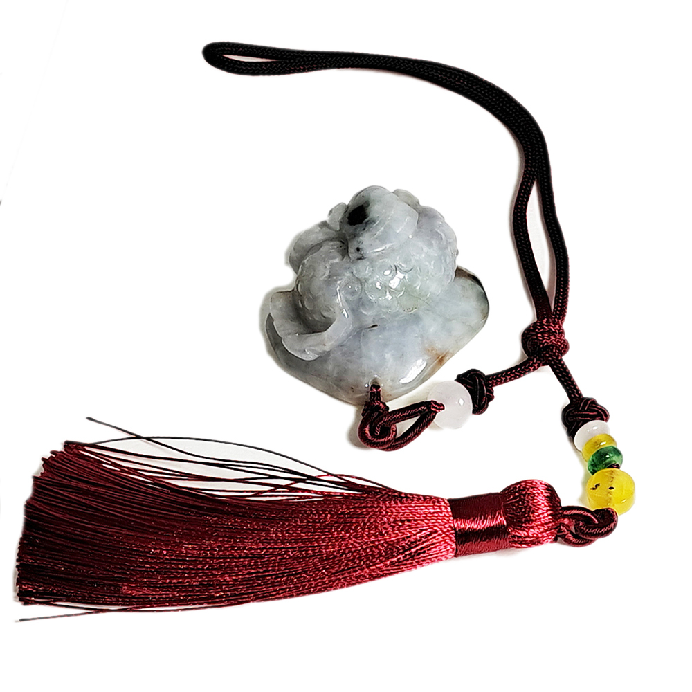 招財貔貅{湖青}玉珮吉祥掛飾【十方】135133