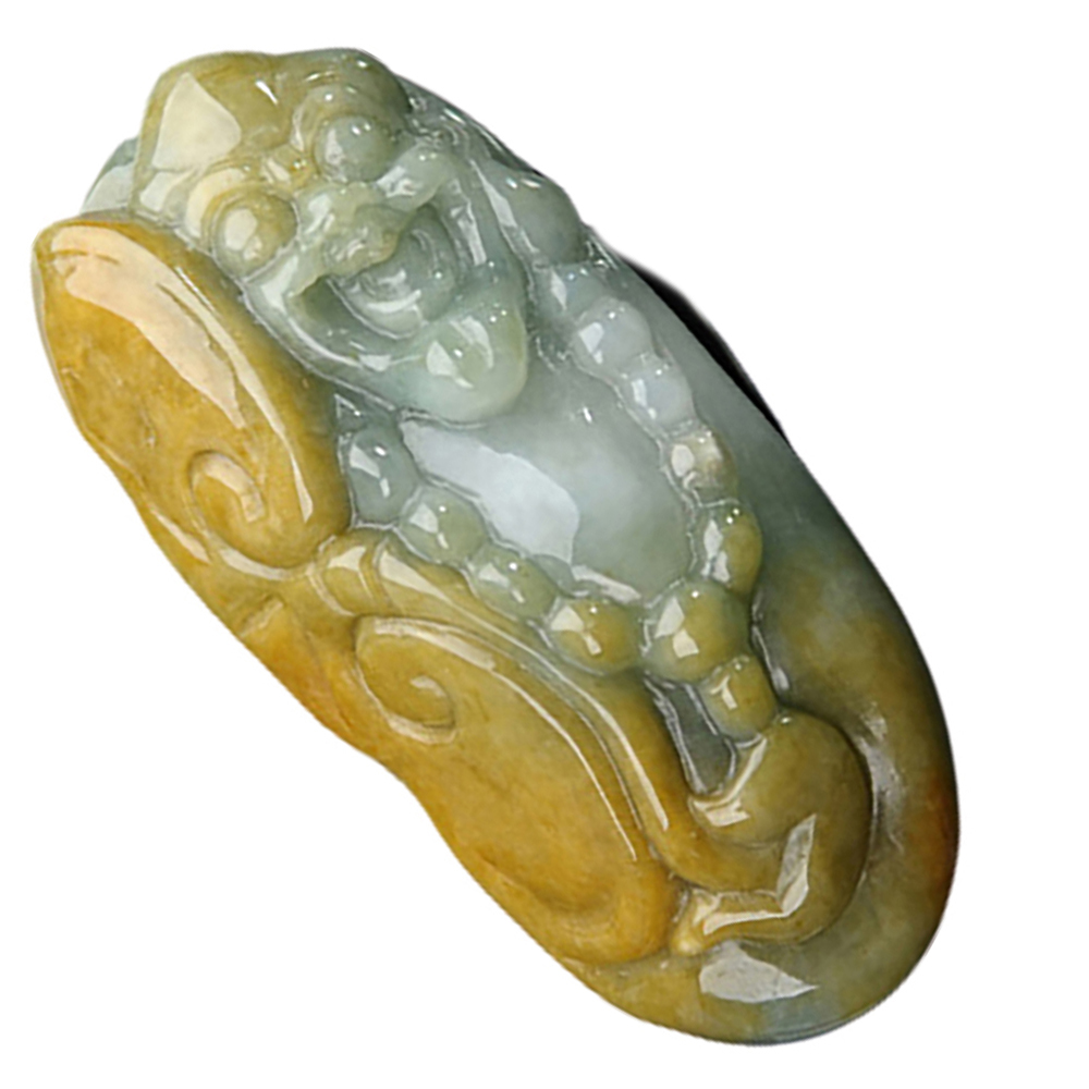 如意羅漢{緬甸玉蜜糖雙彩}吉祥掛飾【十方】135635