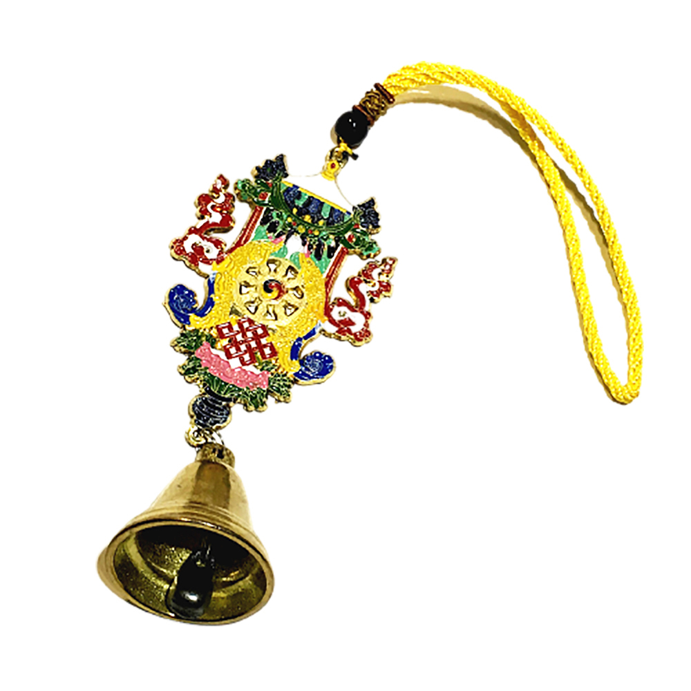 八吉祥(琺瑯)+銅鈴【十方】138226