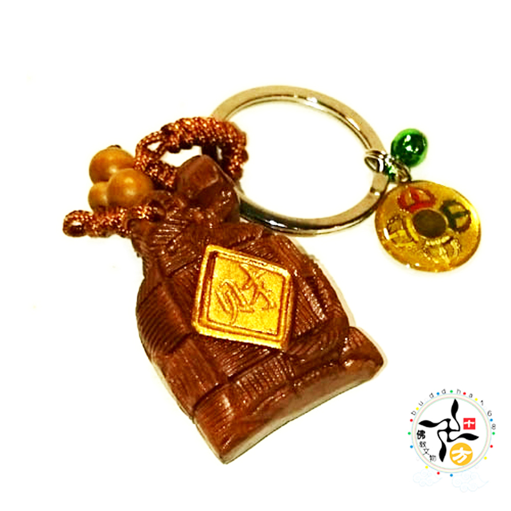 十相自在+福袋{木雕}掛飾【十方】138249