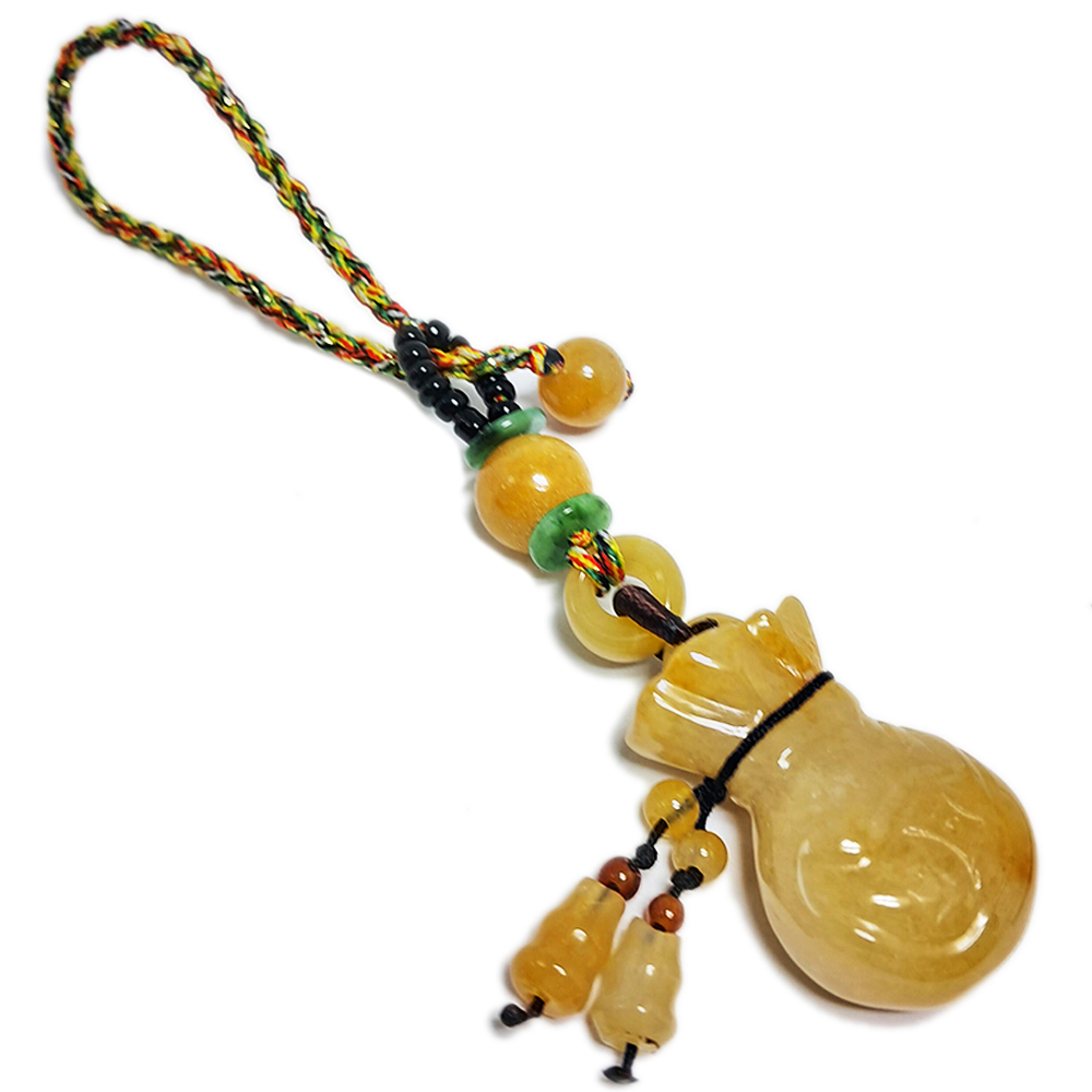 黃金錢袋五色線掛飾【十方】138784