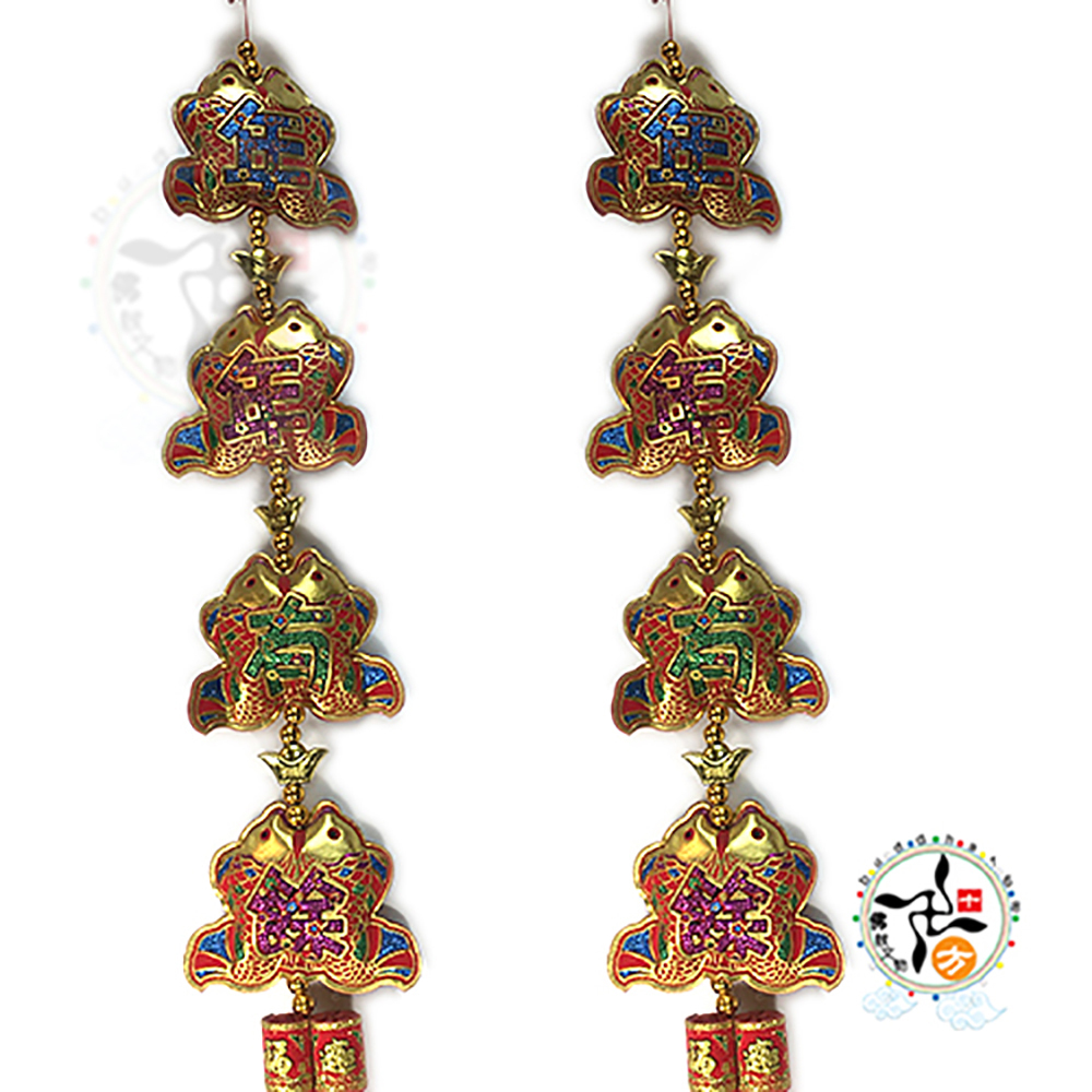 年年有餘(繡布)1對【十方】139287