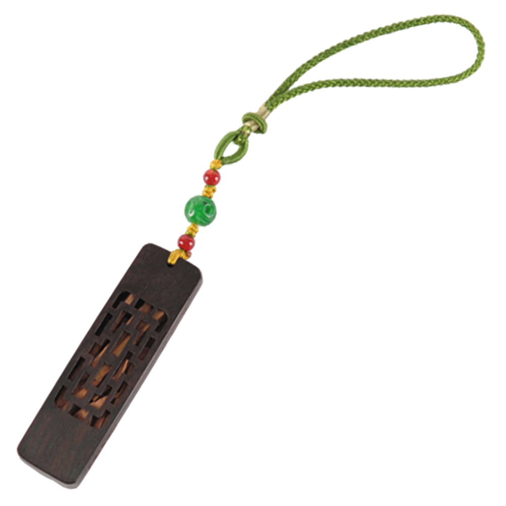 老山檀{手工黑檀木盒}掛飾【十方】140134