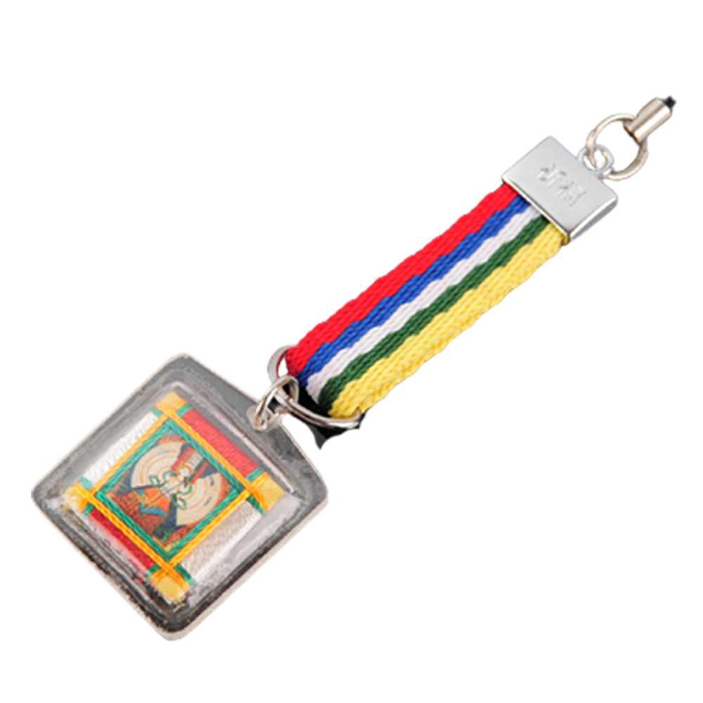 大白傘蓋佛母咒輪+五色繩掛飾【十方】140348