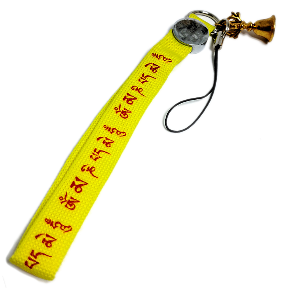 金剛鈴+咒語布繩手機掛飾【十方】139923