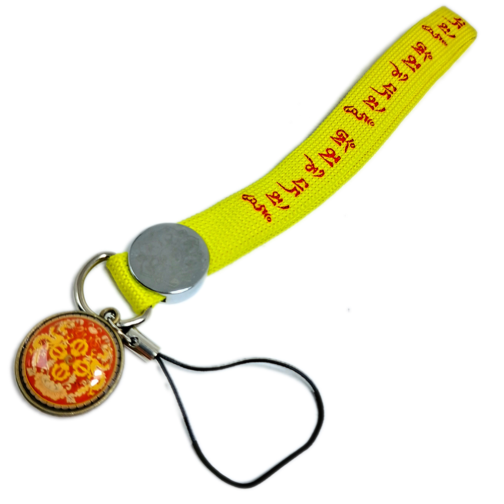 十字杵+六字真言手機掛飾【十方】139795