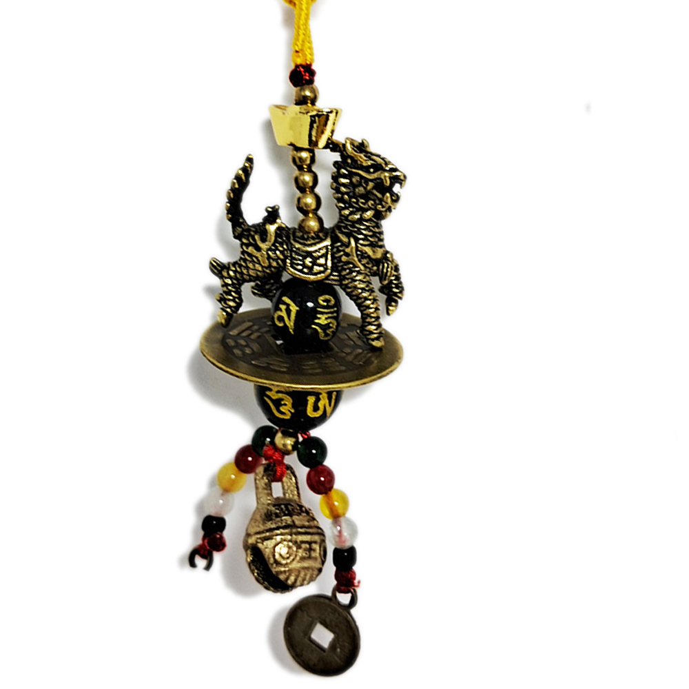 麒麟踩八卦掛飾  右1個【十方】139728