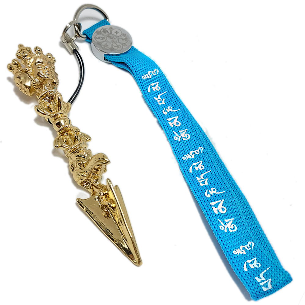 普巴杵掛飾/金色【十方】139885