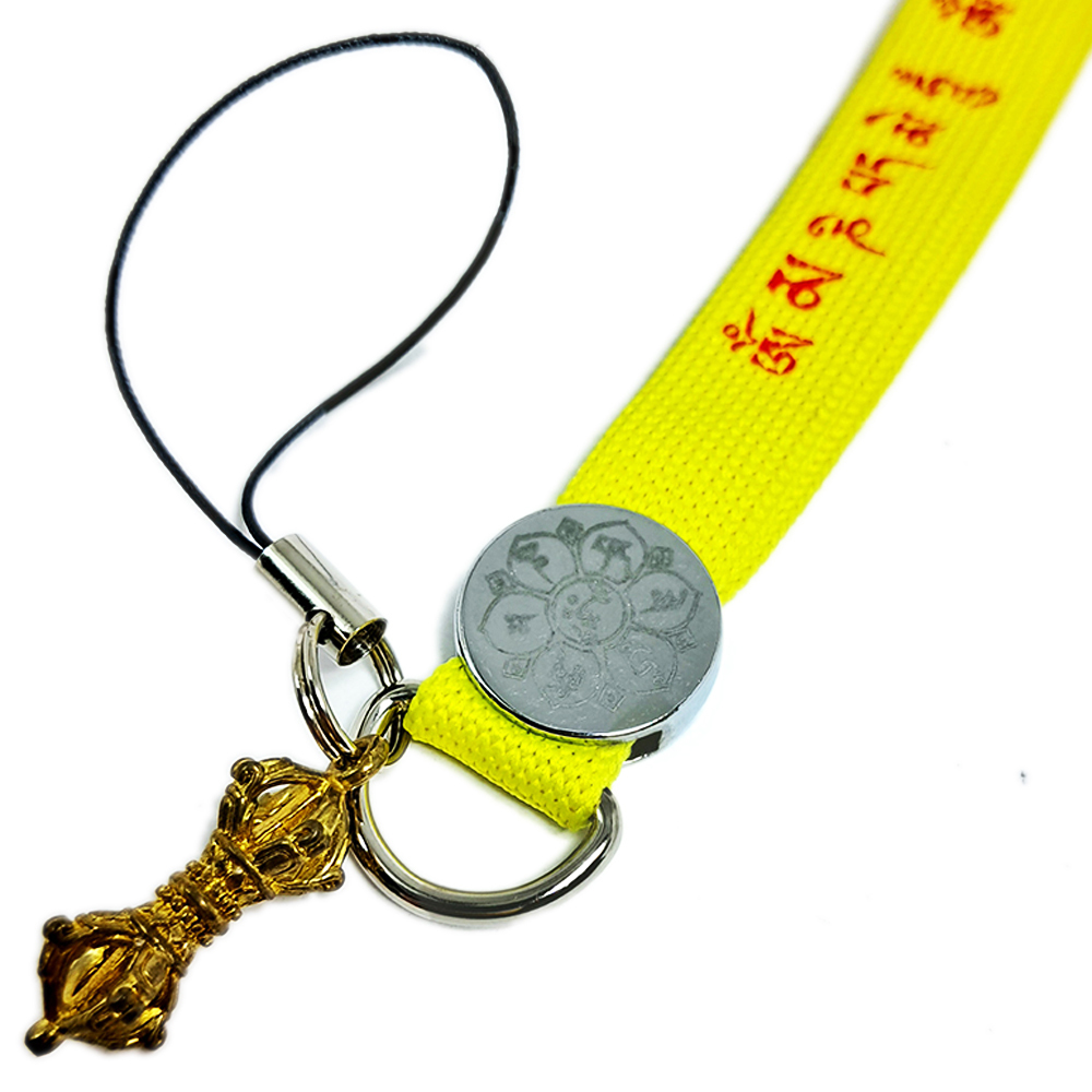 金剛杵+咒語布繩掛飾【十方】139927