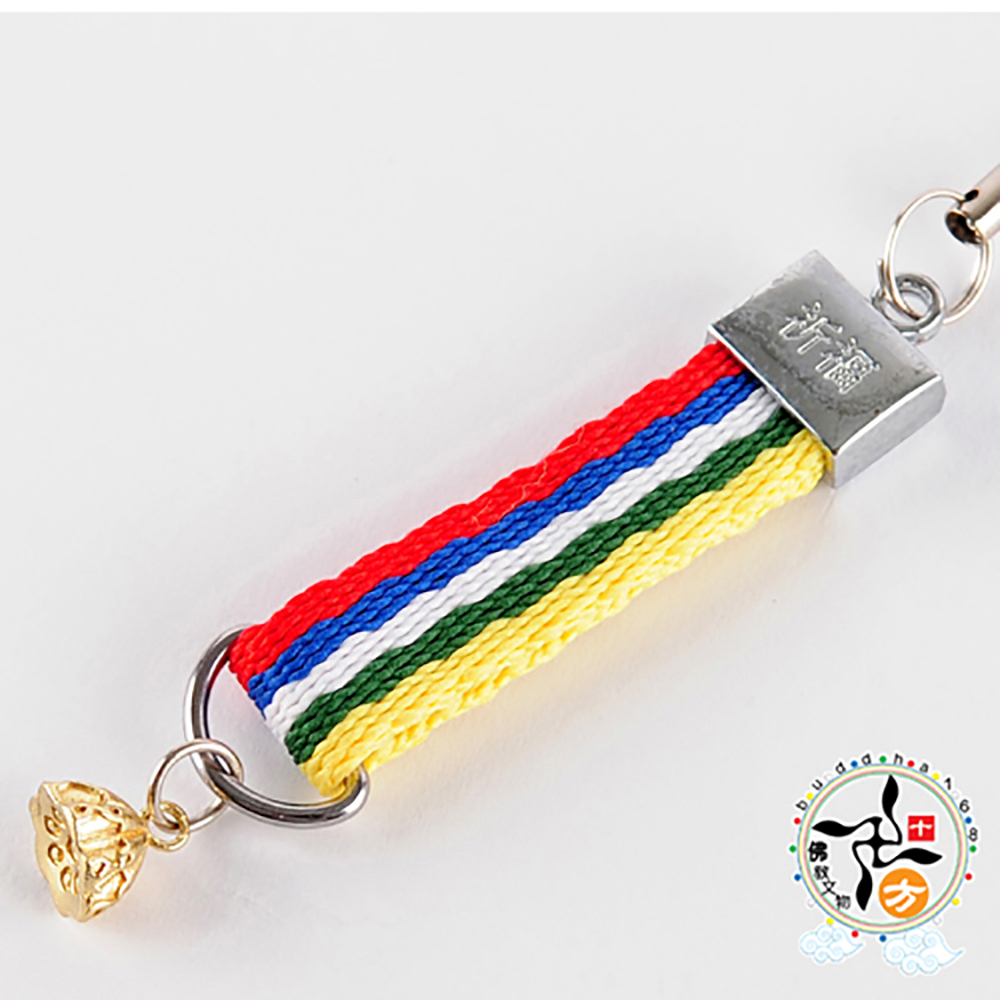 金蓮蓬+五色線 掛飾【十方】139937