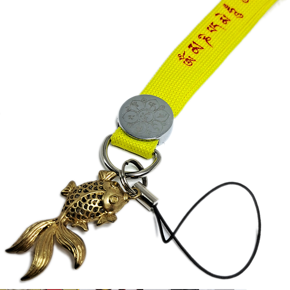 金玉滿堂+咒語布繩 掛飾【十方】139925