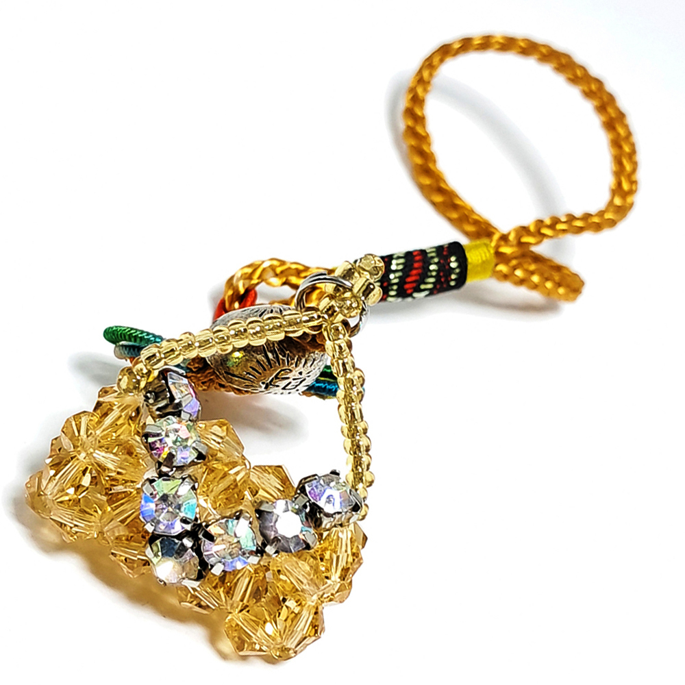 招財錢包{晶鑽}小掛飾【十方】139992