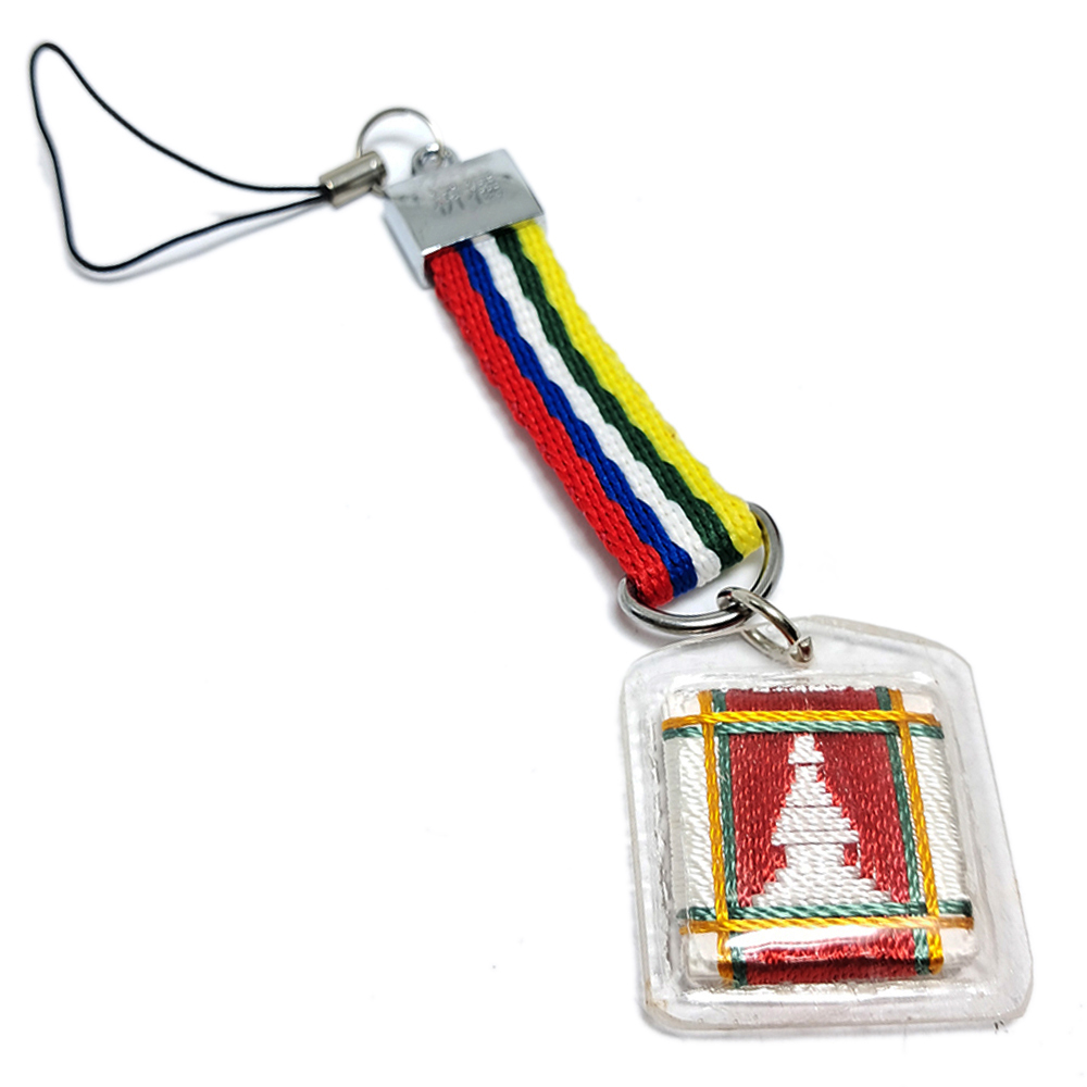 四臂觀音咒輪+五色繩掛飾【十方】140354