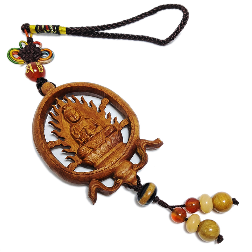 阿彌陀佛&觀音{檀香}掛飾【十方】140374