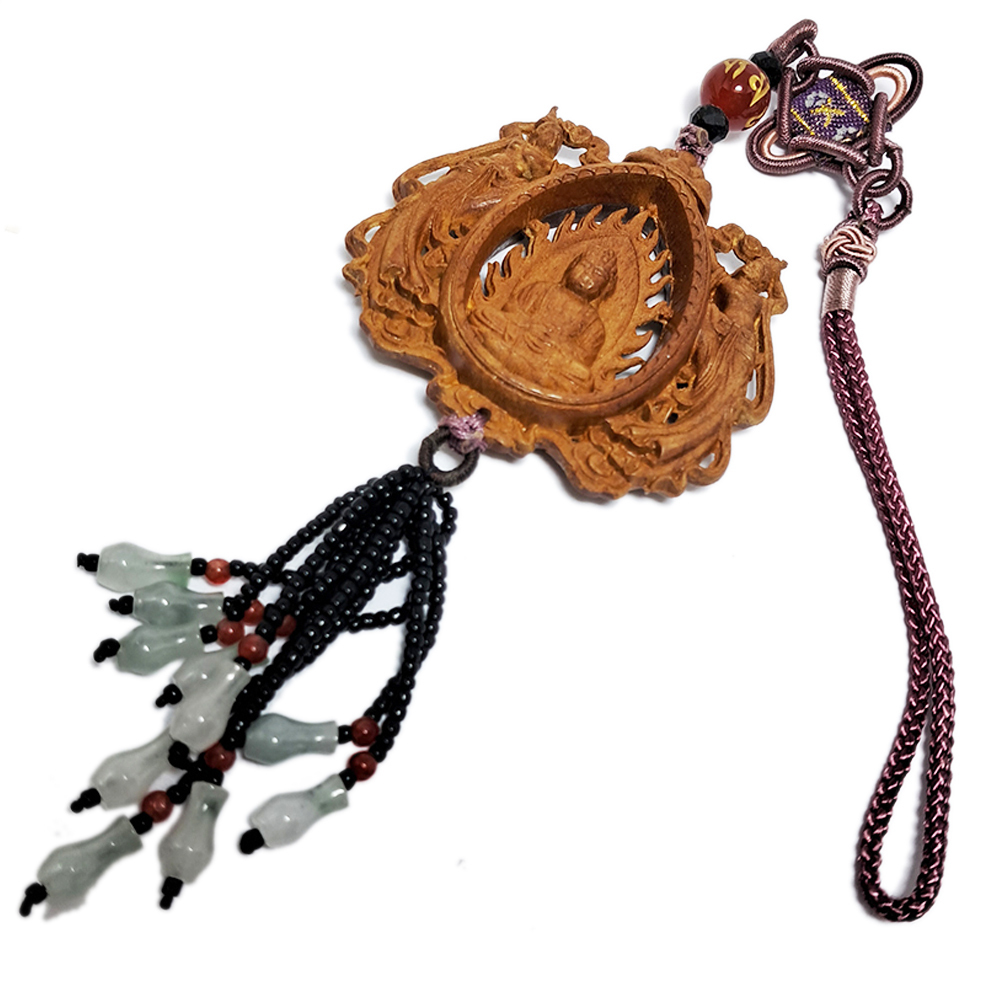 彌陀佛&觀音&飛天女{檀香}掛飾【十方】140384