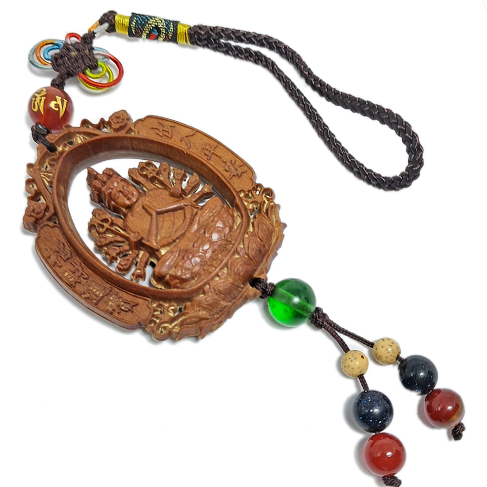 千手觀音 {檀香}掛飾【十方】140421