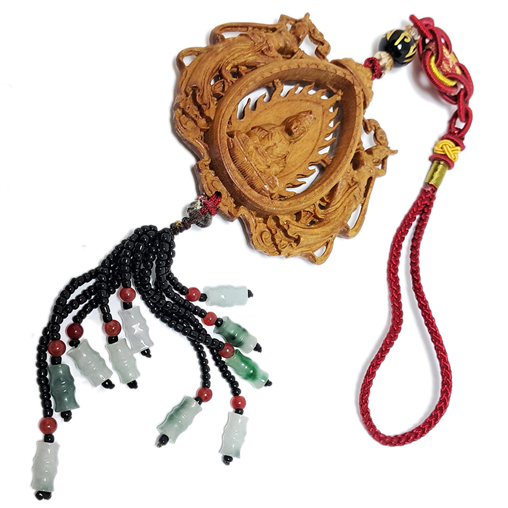 彌勒佛&觀音菩薩&飛天女{檀香}掛飾【十方】140758