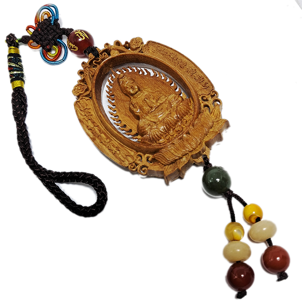 佛&觀音菩薩{檀香}掛飾【十方】140760