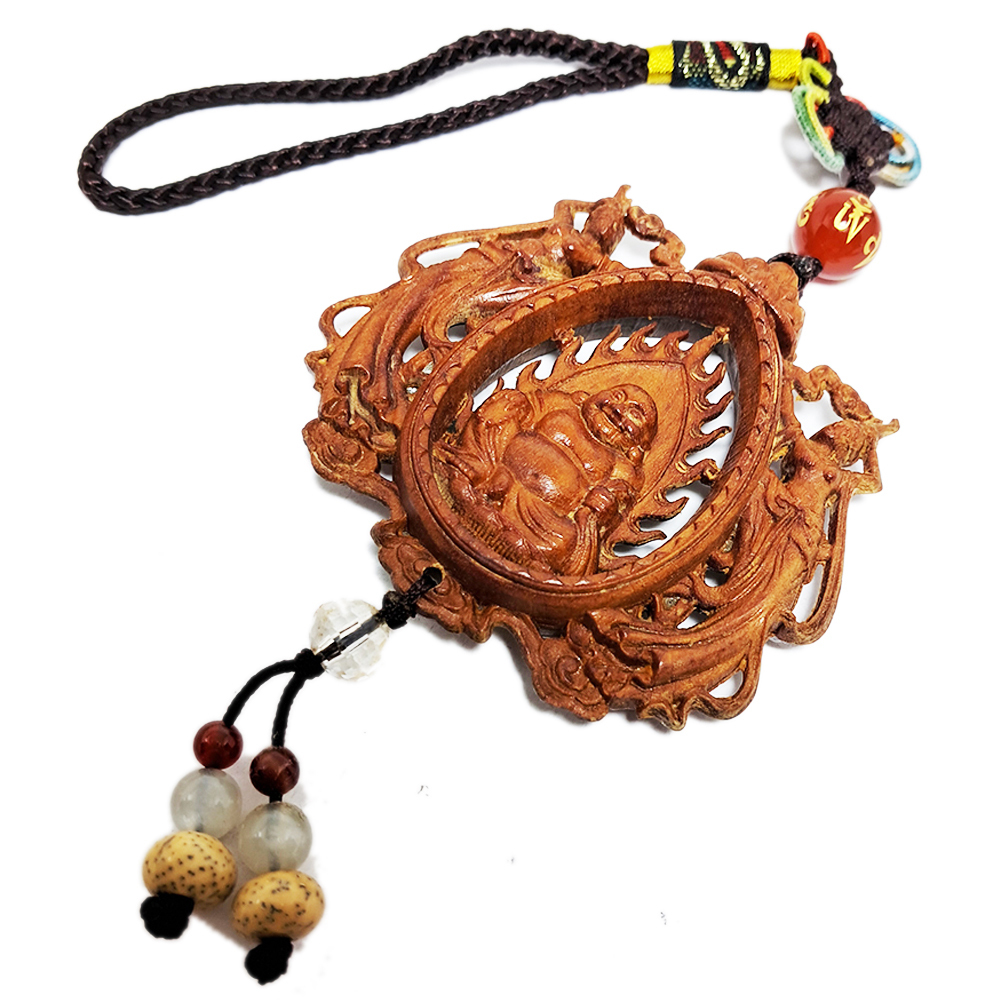 彌勒佛&觀音 &飛天女{檀香}掛飾【十方】140734