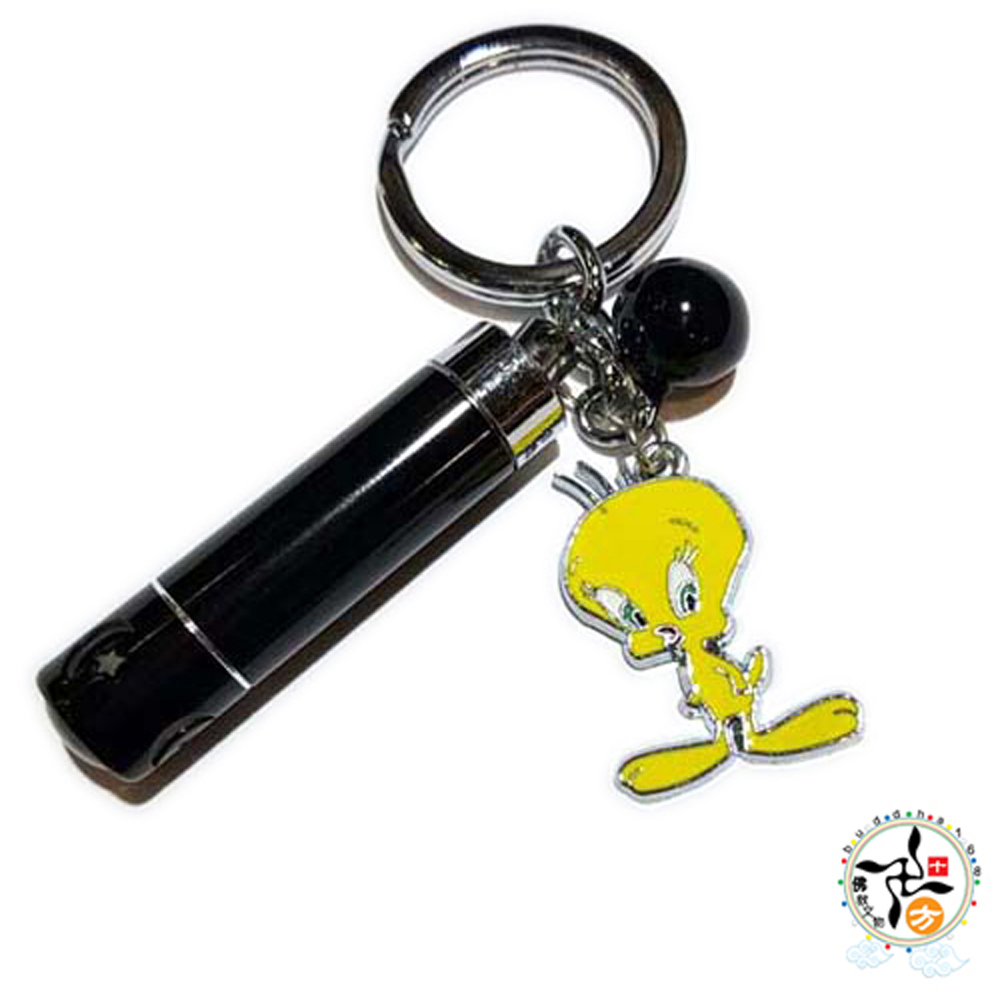 小黃鴨+手電筒鑰匙圈【十方】141246