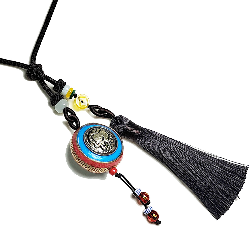 法螺藏式手工銅珠法寶掛飾【十方】141266