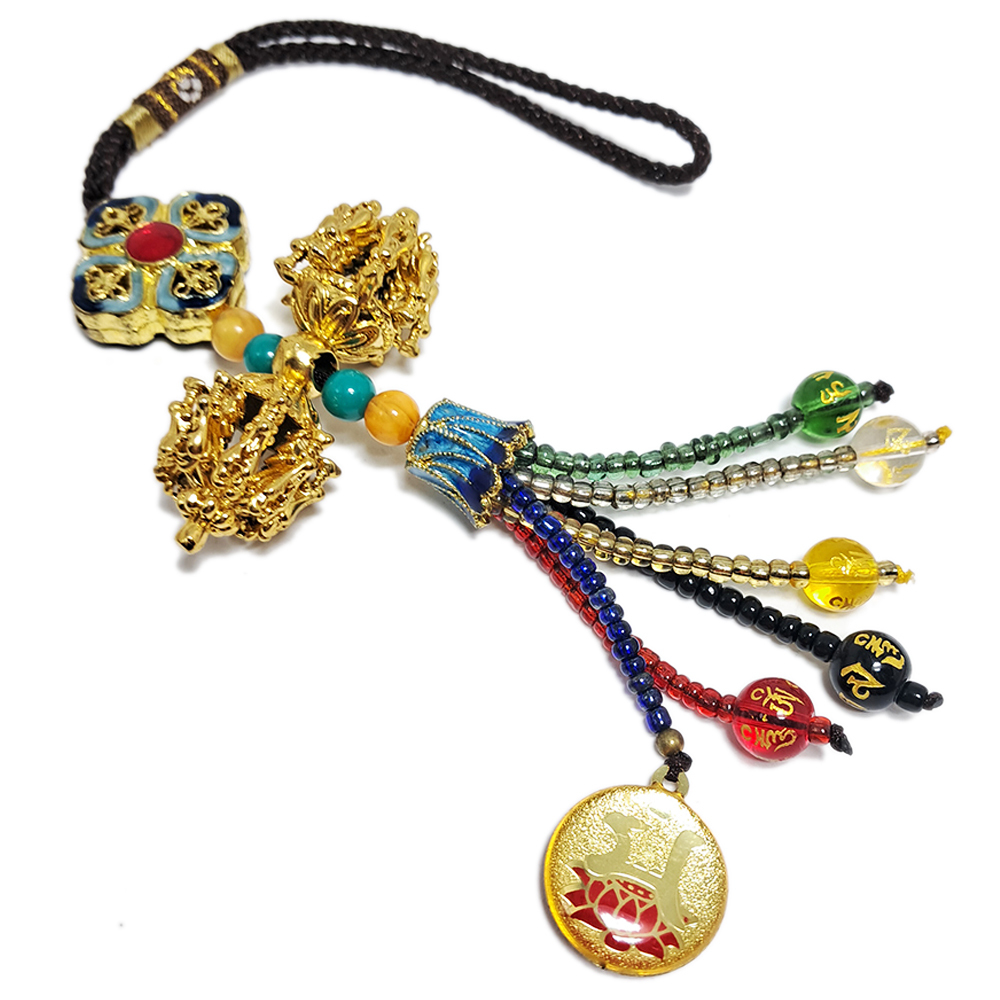 五行珠+九鈷杵法寶掛飾【十方】141350