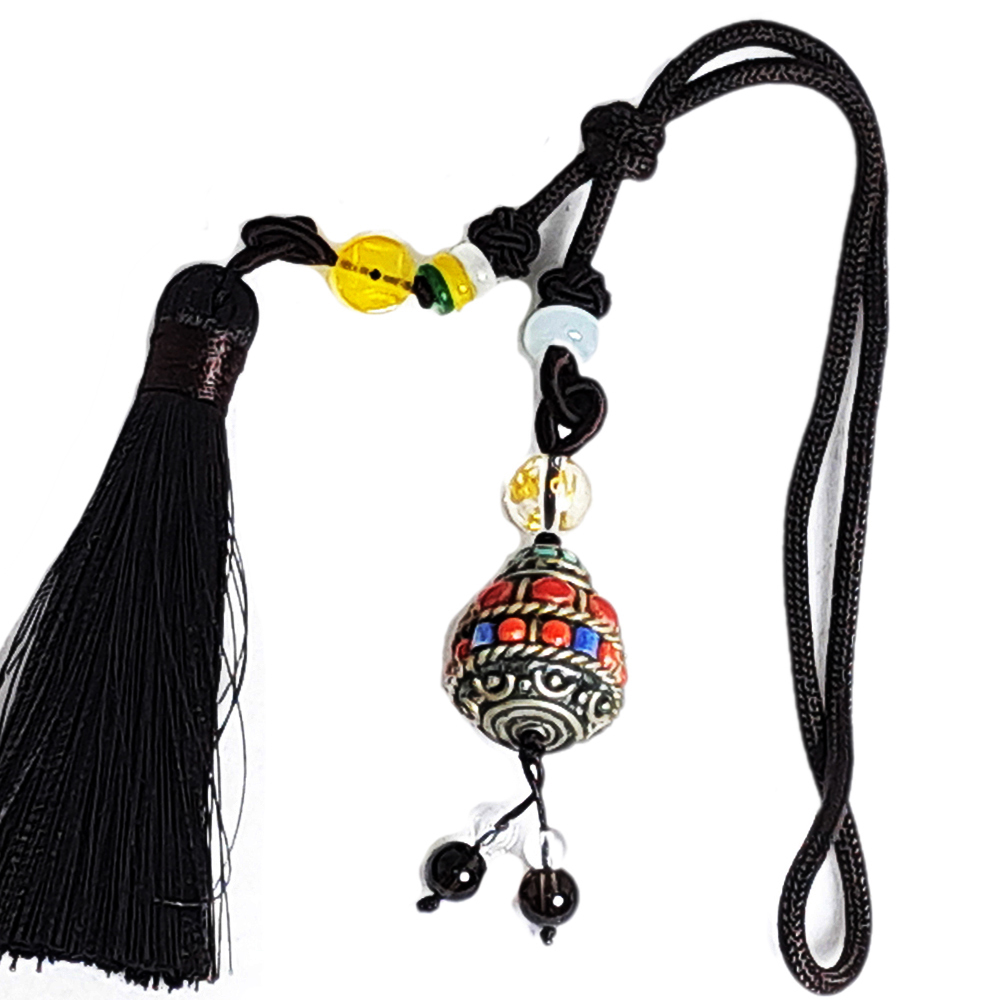 寶瓶藏式 手工銅珠吉祥掛飾【十方】141263