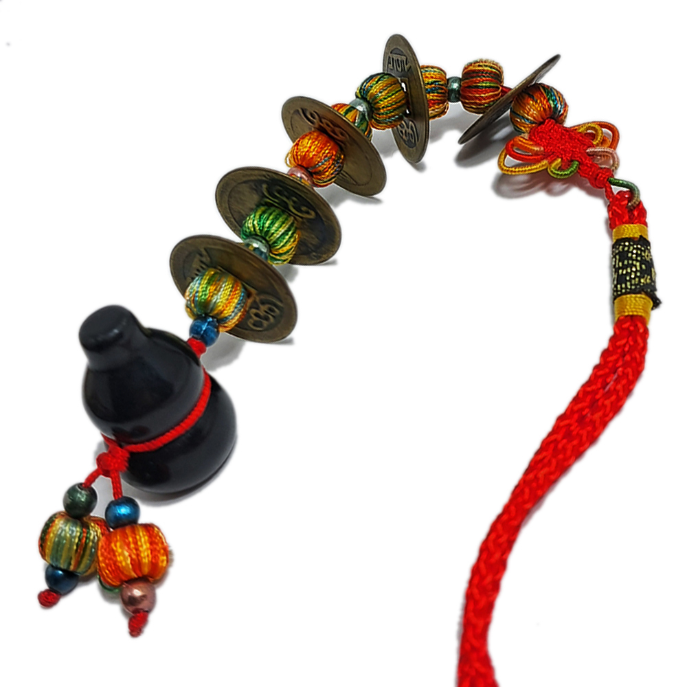 五帝錢+葫蘆五色線掛飾【十方】141298