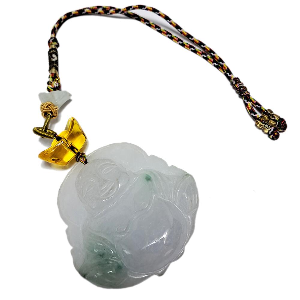 玉彌勒佛+元寶掛飾【十方】142075