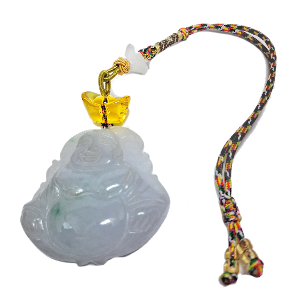 玉彌勒佛+元寶掛飾【十方】142076