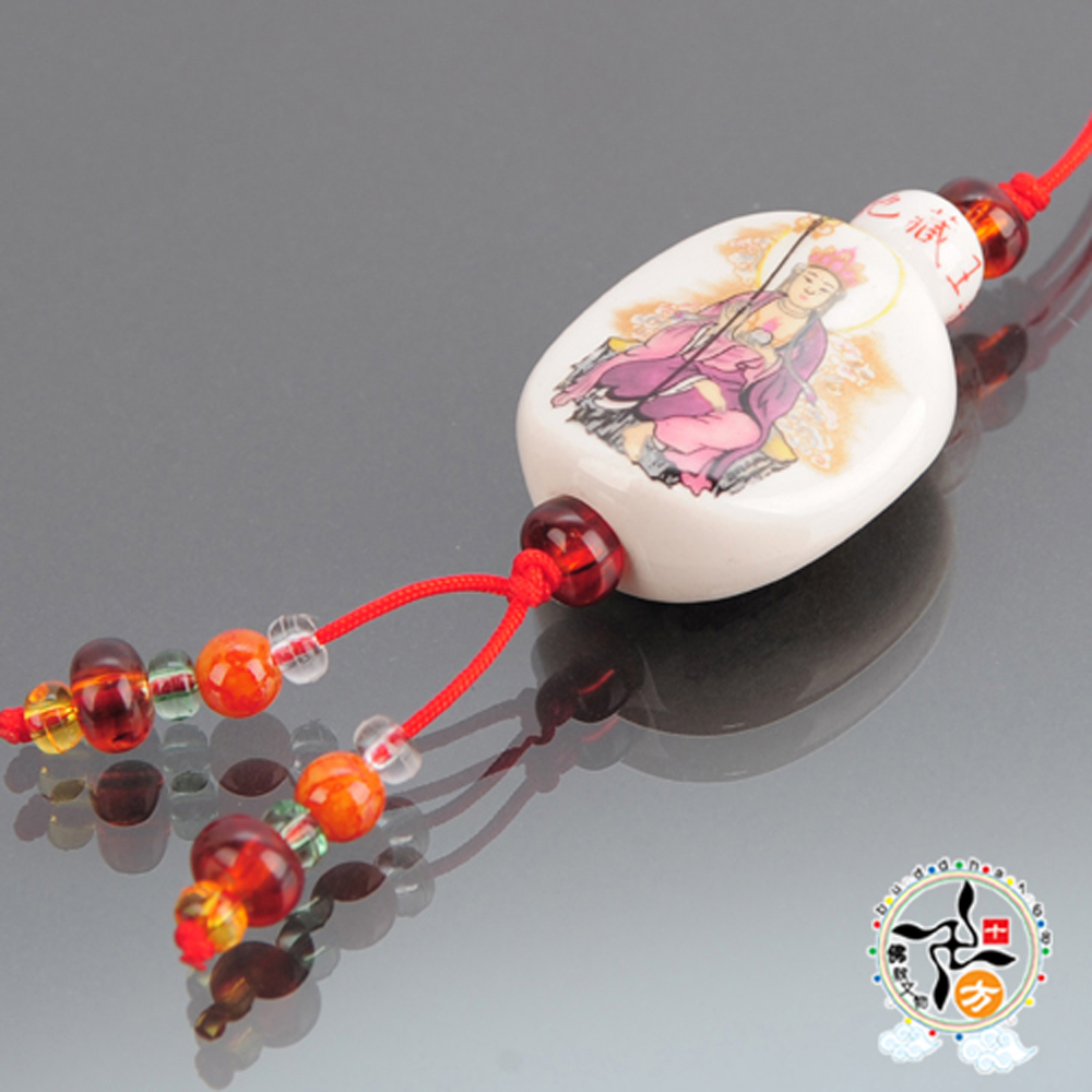 地藏菩薩{瓷}掛飾【十方】142069