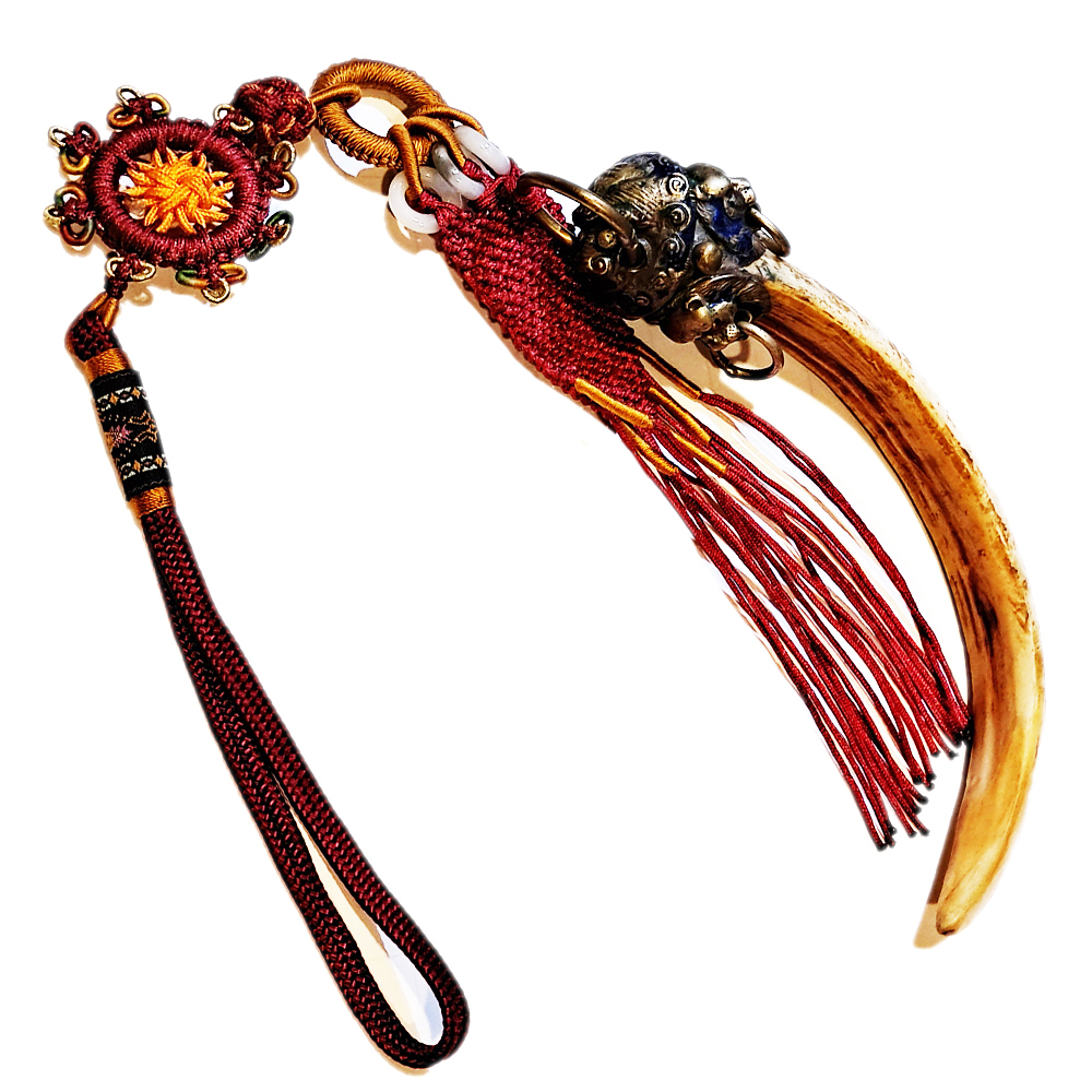 鎮宅避邪{獸牙}吉祥掛飾【十方】142562