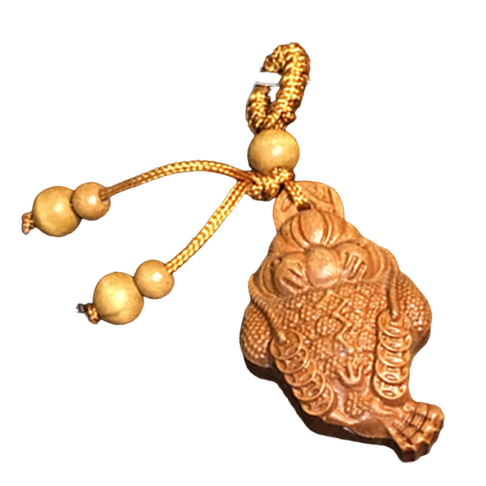 咬錢蟾蜍(棗木)鎖圈【十方】143305