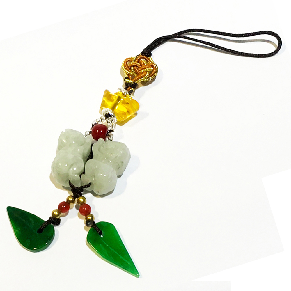 玉貴人招財元寶掛飾【十方】143389